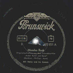Bill Haley and his Comets - Mambo Rock / Happy Baby