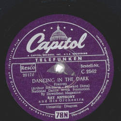 Ray Anthony and his Orchestra - Dancing in the dark /...