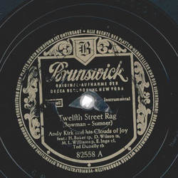 Andy Kirk and his Clouds of Joy - Twelfth Street Rag /...