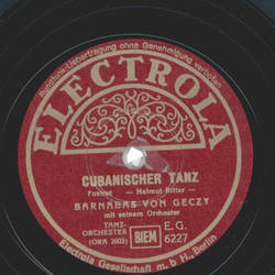 Barnabas von Geczy - Cubanischer Tanz / Roter Teufel