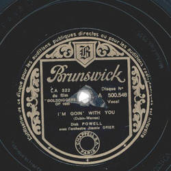 Dick Powell - Lullaby Of Broadway / IM Going With You