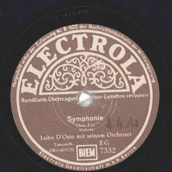 Lubo DOrio mit seinem Orchester - Symphonie / Two OClock...