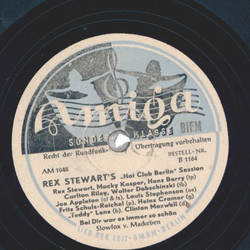 Rex Stewarts Hot Club Berlin - Blue Lou / Bei Dir war es immer so schn