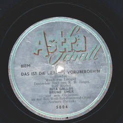 Rita Gallos - Reigen / Das ist die Liebe im Vorbergehn