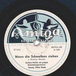 Gerhard Winkler Mit Großem Unterhaltungsorchester, Walter...