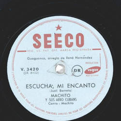 Machito Y sus Afro Cubans - Te He Venido A Buscar / Escucha, Mi Encanto