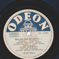 Margot Friedlaender / Detlev Lais - Bei mir bist du...