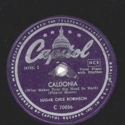 Sugar Chile Robinson - Vooey Vooey yay / Caldonia