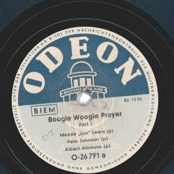 Maede Lux Lewis, Pete Johnson, Albert Ammons - Boogie...