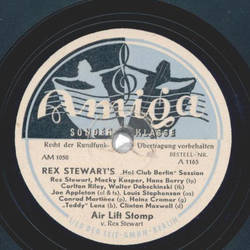 Rex Stewarts Hot Club Berlin - Linden Blues / Air lift Stomp