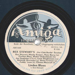 Rex Stewarts Hot Club Berlin - Linden Blues / Air lift Stomp