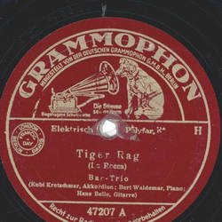 Bar-Trio - Tiger Rag / Limehouse Blues