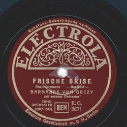 Barnabas von Geczy - Gute Laune / Frische Brise