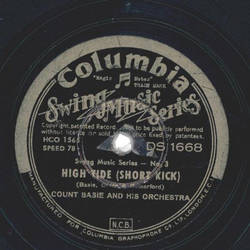Count Basie - High Tide (Short Kick) / Feather Merchant