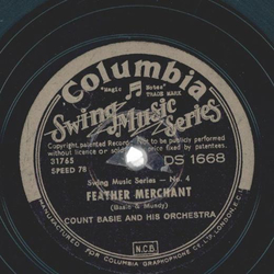 Count Basie - High Tide (Short Kick) / Feather Merchant