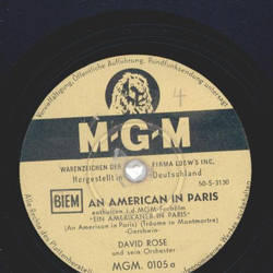 David Rose - An American in Paris / Liza