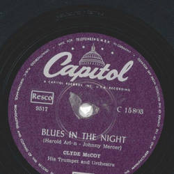 Clyde McCoy - Blues in the night / Wabash Blues
