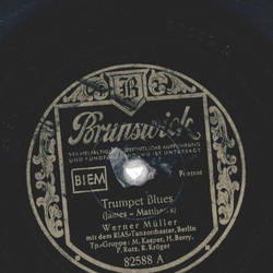Werner Müller mit dem RIAS-Tanzorchester - Trumpet Blues...