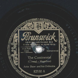 Artie Shaw - The Continental / Ill Remember April