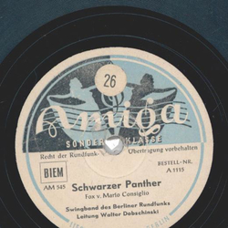 Peter Rebhuhn - Amor, Amor / Schwarzer Panther