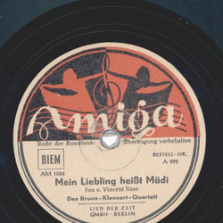 Das Bruno-Klennert-Quartett - Mein Liebling heit Mdi /...
