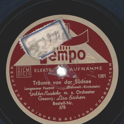 Lisa Eschen, Walter Raatzke m. s. Orch. - Trume von der...