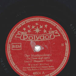 Rita Paul, Werner-Quartett - Der Musikprofessor / Wie...