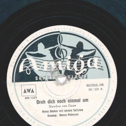Hanns Petersen - Dreh dich noch einmal um / Se kleine...