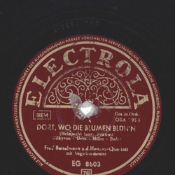 Ralf Bendix / F. Bertelmann u. s. Hansen Quartett- Sie hiess Mary-Ann / Dort, wo die Blumen bl�hn