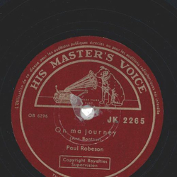 Paul Robeson ? Swing Low, Sweet Chariot / On Ma Journey