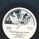 Heinz Kretzschmar - Liebesklage einer Creolin / Den...