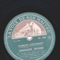 Collection Ages-Memnon - Signaux Divers / Telephone...
