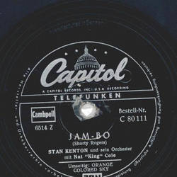 Nat King Cole - Orange Coloured Sky /  Stan Kenton - Jam-Bo