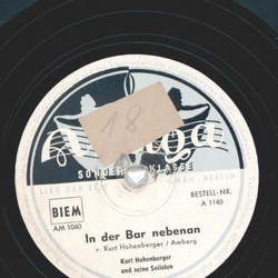 Detlev Lais - Mexicanische Serenade / In der Bar nebenan