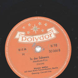 Cornel Trio - Wer mal am Kurfrstendamm seinen Kaffee...