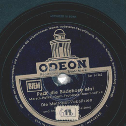 Die Metropol-Vokalisten - Der alte Seemann kann nachts nicht schlafen/ Pack die Badehose ein!