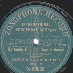 Zonophone-Orchester Berlin - Duftende Blumen,...