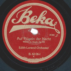 Edith-Lorand-Orchester ? Auf Fl�geln Der Nacht / Rosen-Tango
