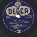 Vico Torriani, Singgemeinschaft Rudolf Lamy - Melodia /...