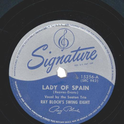 Alan Dale with Ray Bloch and his Orch. - Lady Of Spain / My Melancholy Baby