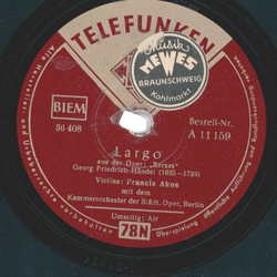 Francis Akos - Largo / Air