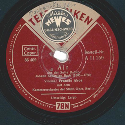 Francis Akos - Largo / Air