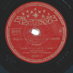 Friedel Hensch und die Cyprys - Warum sind die M�nner so schlecht / Da nahm sie einen Besen