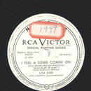 Lisa Kirk - I Feel A Song Comin On / Dont Blame Me