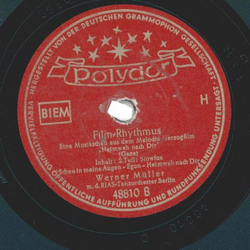 RIAS-Tanzorchester: Werner M�ller - Film-Rhythmus Teil I und II