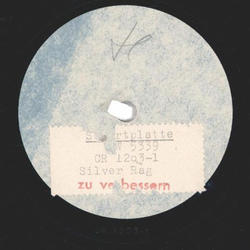 Peter Cramer - Silver Rag / Crazy Dixie