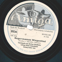 Detlev Lais- Negermamas Wiegenlied / Keep Smiling