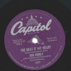 Bob Eberly ? Youll Never Know How It Feels / The Beat O My Heart