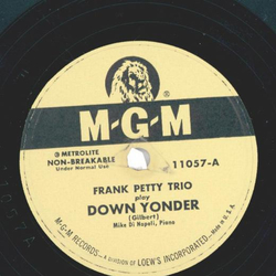 Frank Petty Trio - Precious / Down Yonder