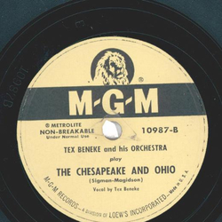Tex Beneke And His Orchestra ? The Yodel Waltz / The Chesapeake And Ohio